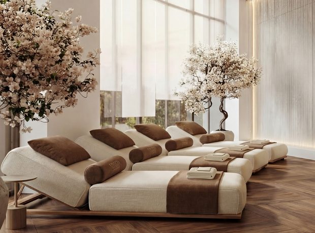 A wellness centre and spa